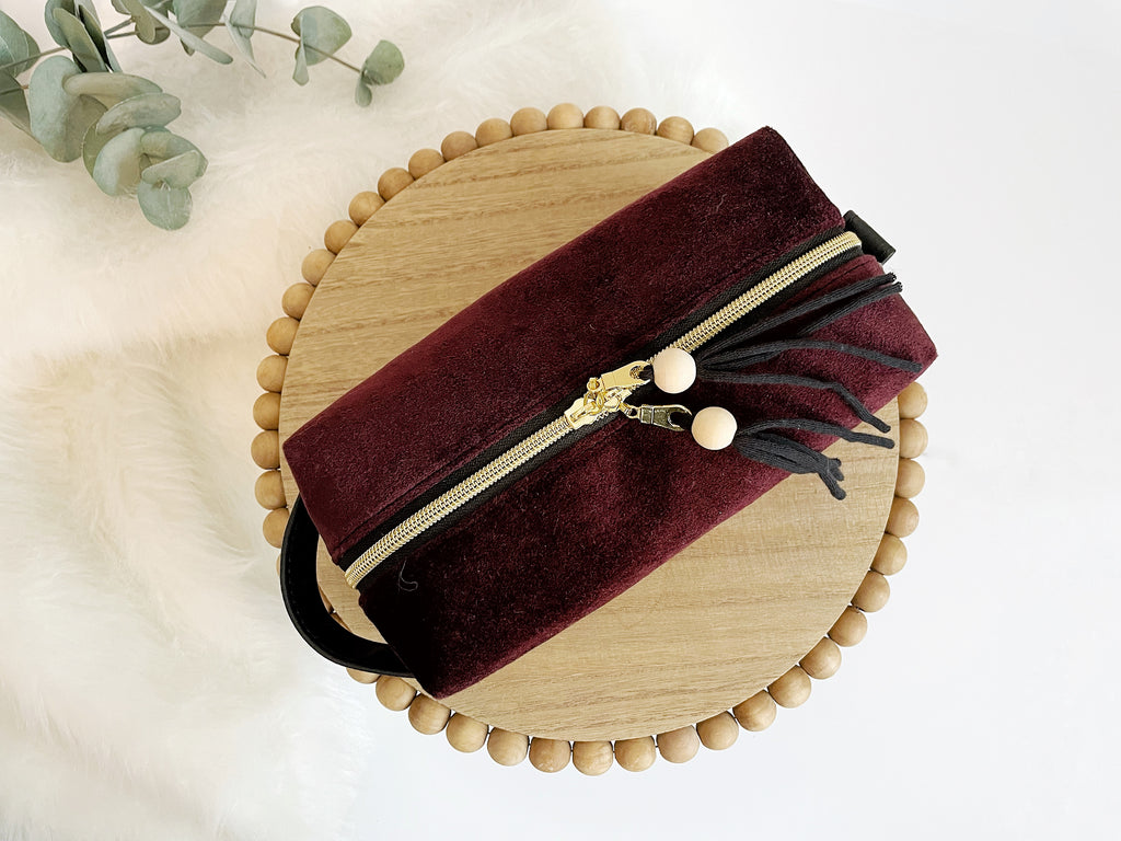 Buy Burgundy Velvet Embroidered Evening Bag With Copper Metallic Threads,  Garnets and Carnelian, Zardozi Embellished Jewel Purse, Gifts for Her  Online in India - Etsy